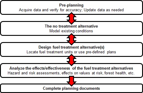 Fuel Treatment Planning Scenarios