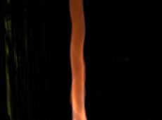 Fire whirl demonstration