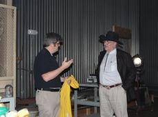 Facility tour with Butch Blazer, USDA Deputy Under Secretary for Natural Resources & Environment